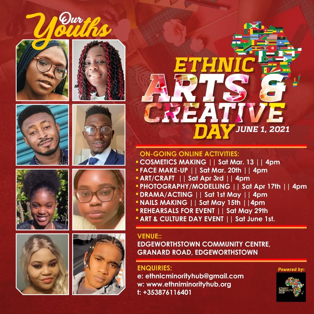 Ethnic Creative Art and Culture - Creative Ireland Programme